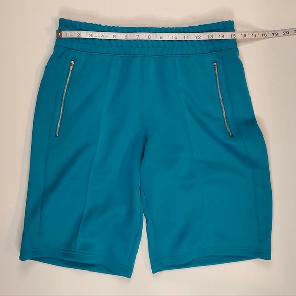 Puma x TMC Mens Size M Hustle Way Bermuda Shorts Nipsey Hussle Teal 531215-01 - Picture 5 of 12